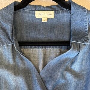 Cloth & Stone Blue Women's Top